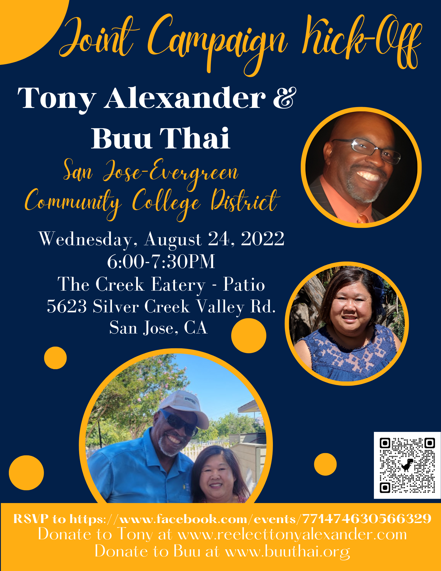 Joint Campaign Kickoff - Tony & Buu